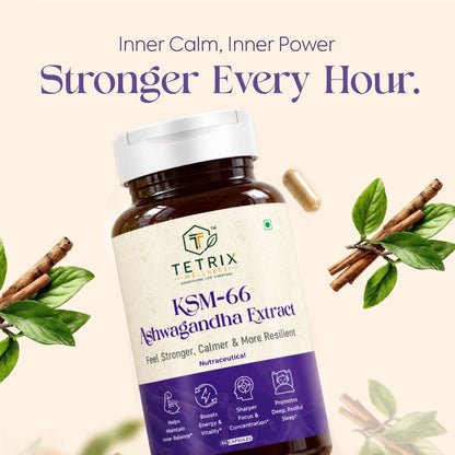 Tetrix Ashwagandha — Stress Relief and Strength Booster